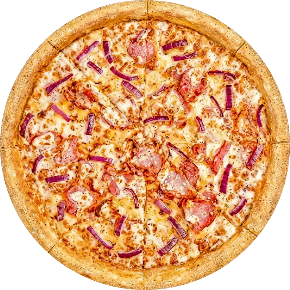 Бекон и лук